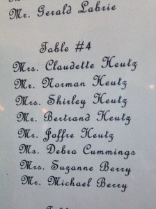 Seating Plan - Unknown 3