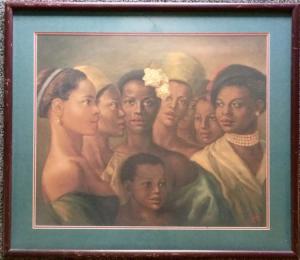 Tim Ashkar Print "The Beauty of Color" 1992