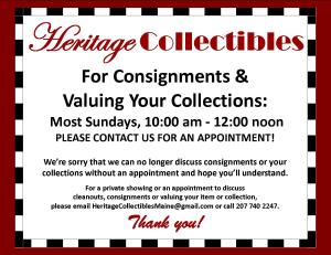 Consignment Appointments