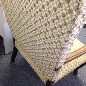 Chair, High Back - Yellow Upholstery - Reverse