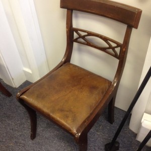 Chair, Leather Seat - 2nd