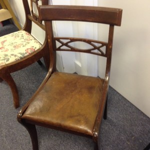 Chair, Leather Seat, 2nd