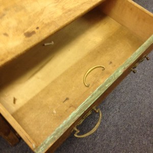 Chest, 2 Drawers & Cabinet - drawer