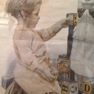 Cream of Wheat - Girl & Blocks 4