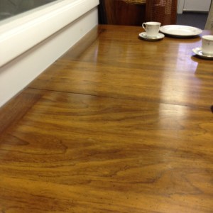 Dining Table Showing Top