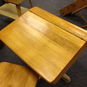 This desk is perfect, inside and out.