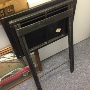 TV Tray - Butterfly Pattern - Underneath