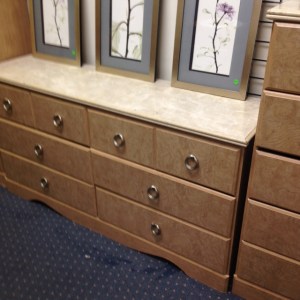 Bedroom Set - Long Dresser 3
