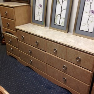 Bedroom Set - Long Dresser 4