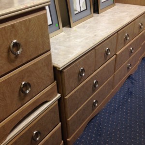 Bedroom Set - Long Dresser 6