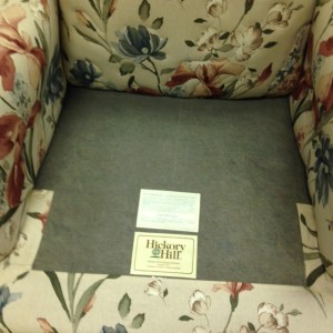 Chair, Wing Back - Floral, Manufacturer 2