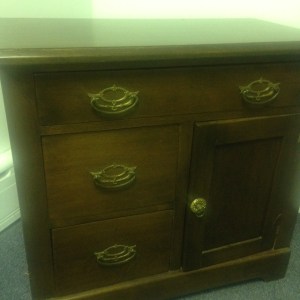 Chest, Small - 3 drawer + cabinet