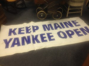 Sign - Keep Maine Yankee Open