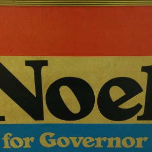 Sign - Noel Governor Close Up