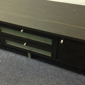 Entertainment Center #1. Close up of the front.