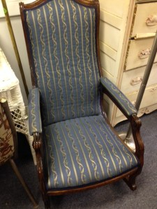 Blue Platform Rocker