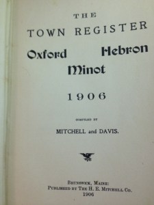 Town Report 1906 - 2