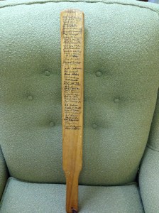 Wooden Paddle 1955 001
