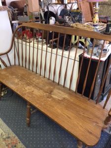 Deacon's Bench - Just over 5' long!