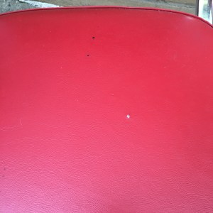 Note pinhole in this cushion.