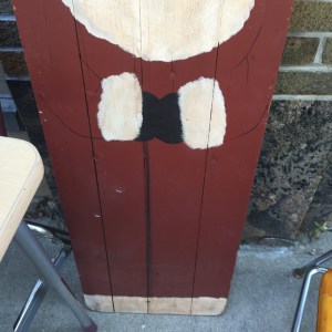 Ironing Board Santa, bottom