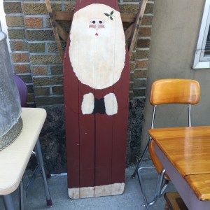 Ironing Board Santa - full length