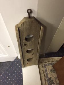 Wood Thing With 3 Holes