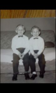 John and Andy as youngsters