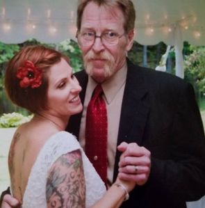 Father-Daughter Dance at Amber's Wedding.